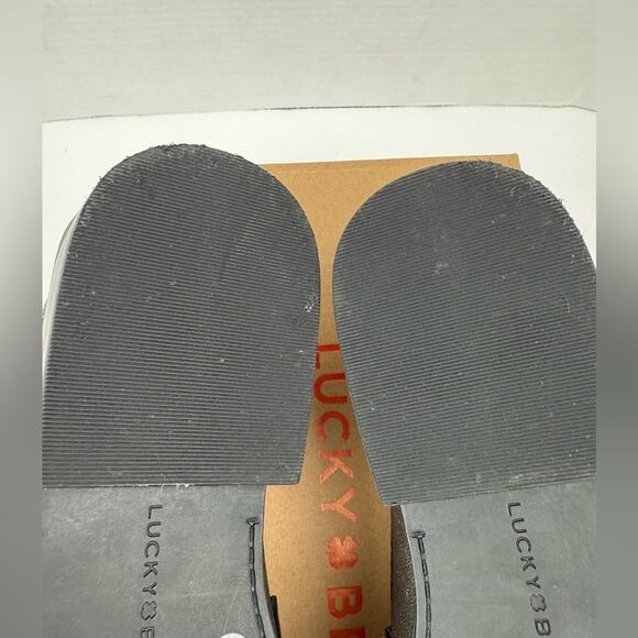 Lucky Brand LK-Floriss Womens 7.5M Pewter Chunky Loafer Flats Shoes 0310LK3146 - Picture 11 of 12